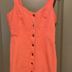 MINKPINK Chasing Sunrise Denim Dress